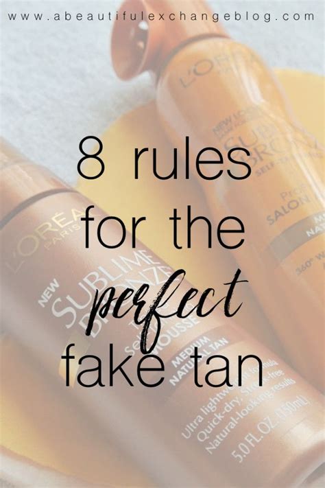 when is the best time to fake tan